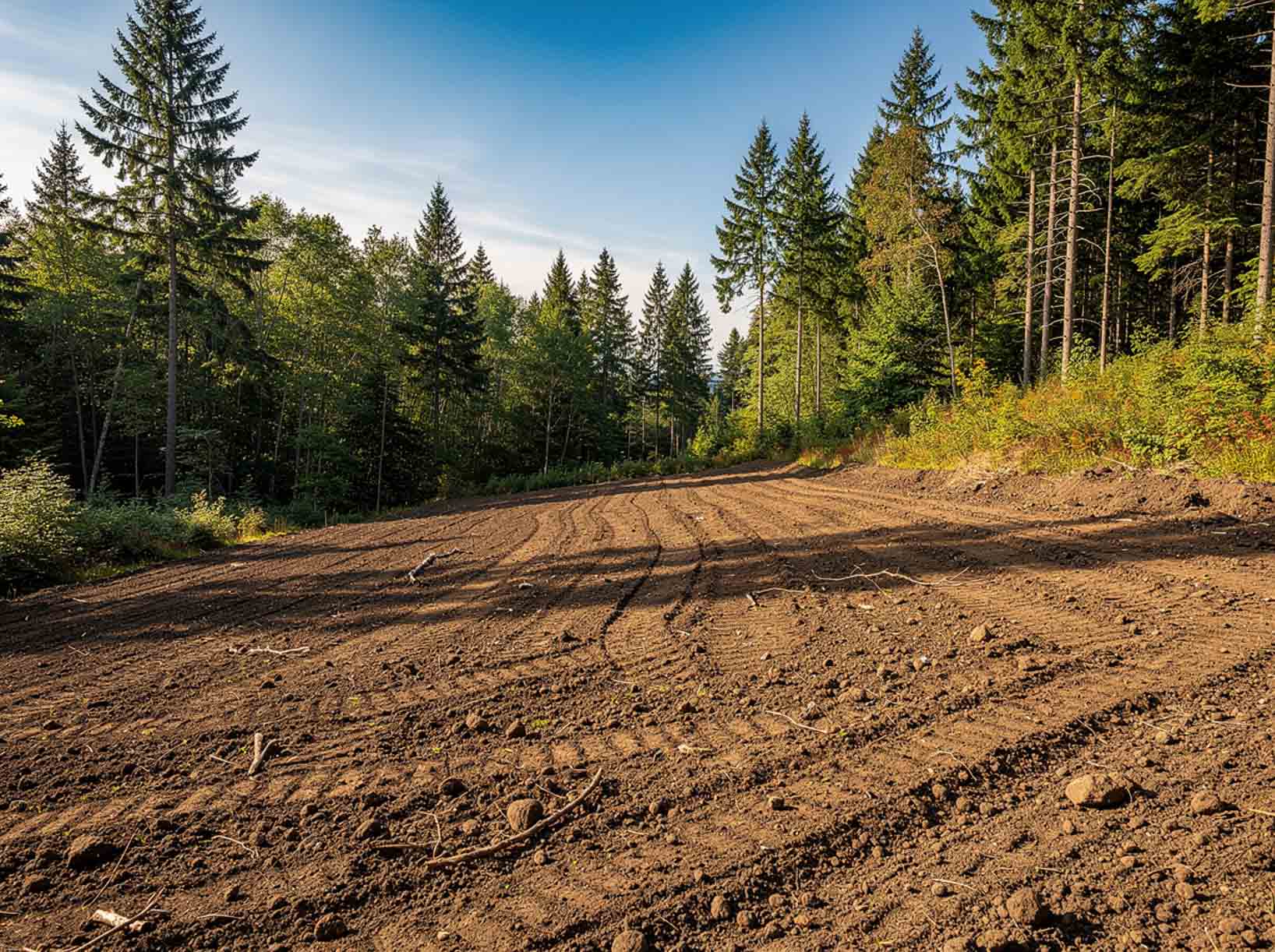 Land clearing service in Leavenworth WA for mountain acreage and site preparation